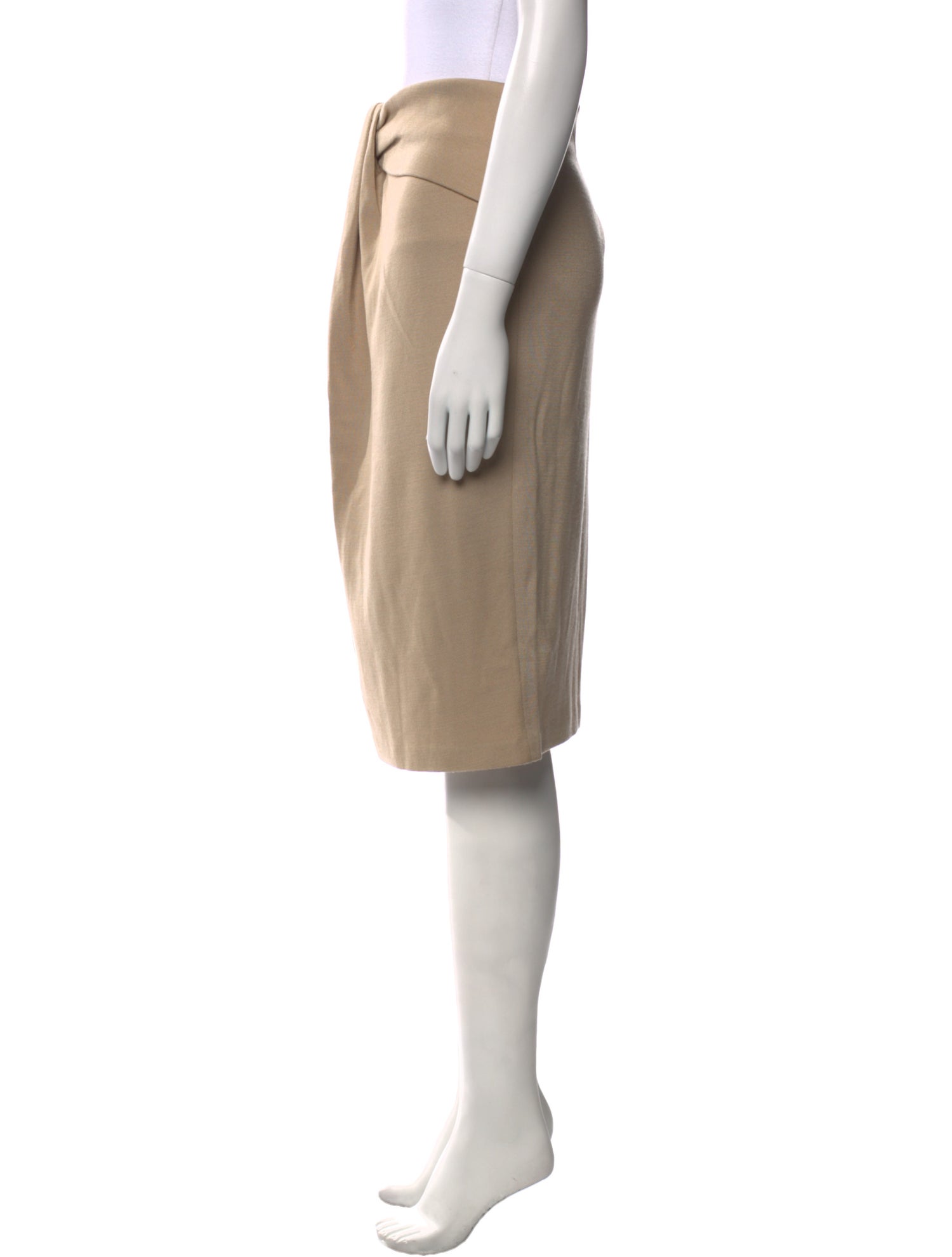 St. John Wool Knee-Length Skirt
